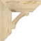 Ekena Millwork Legacy Slat Rough Sawn Bracket, Douglas Fir, 4"W x 14"D x 14"H BKT04X14X14LEC06RDF - alternate 2